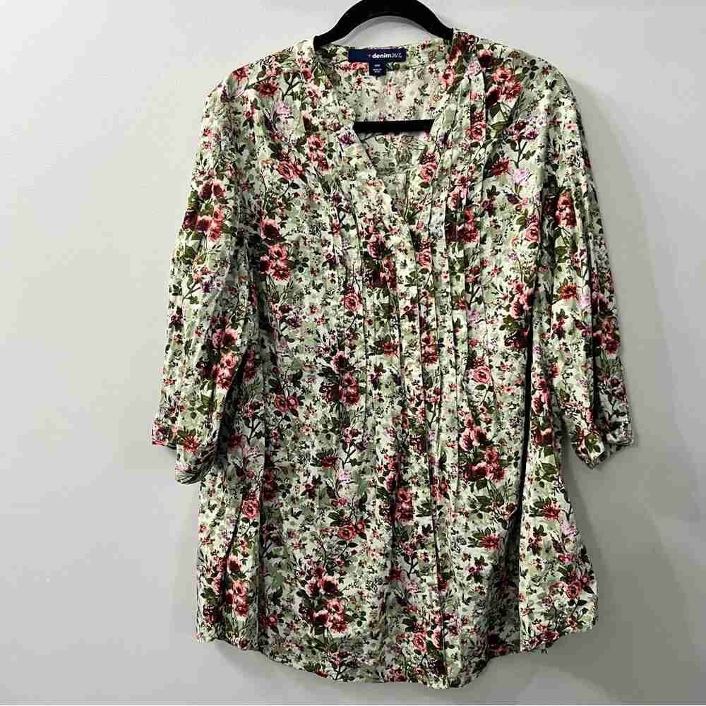 Floral Print Women's Blouse